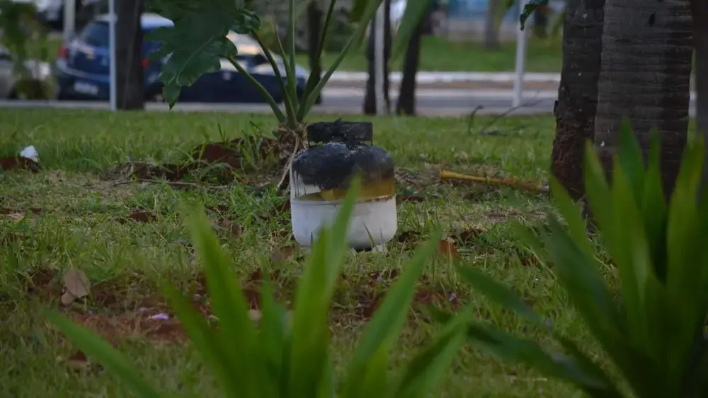 Botijão pega fogo antes do Arraial de Santo Antônio