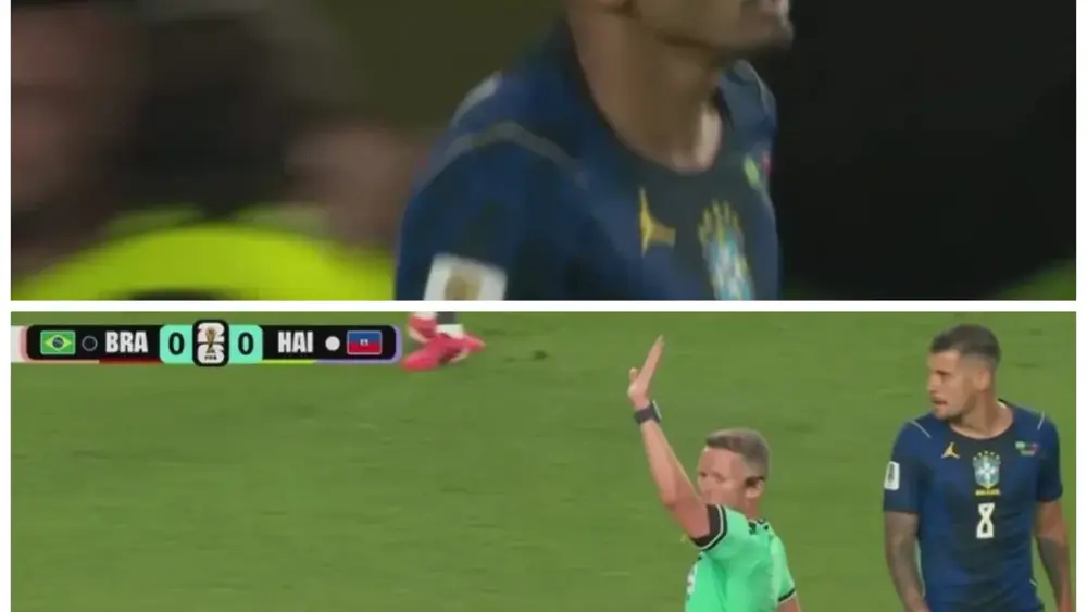 Brasil tem gol anulado contra o Haiti em jogo pela Copa