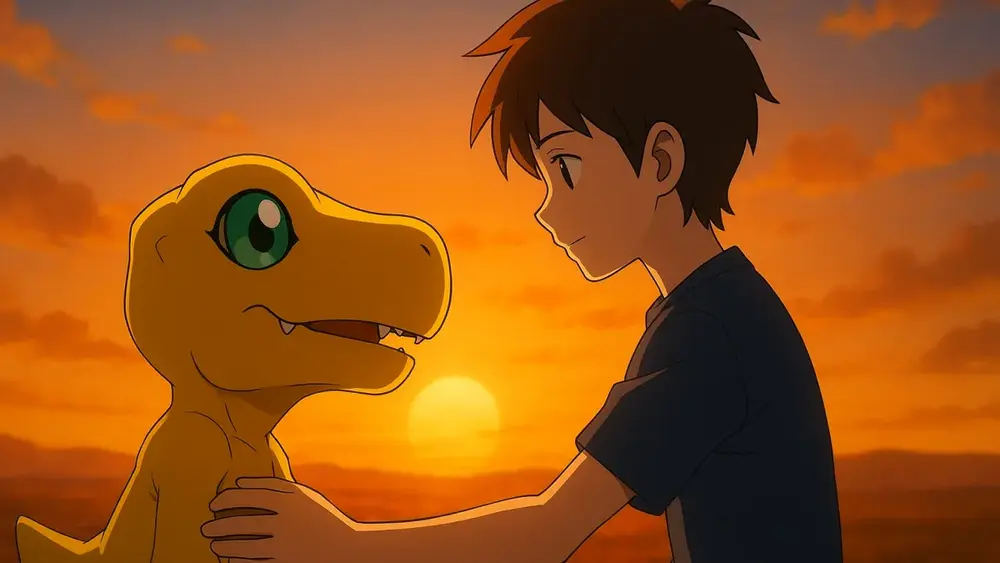 Digimon Last Evolution Kizuna Toei Animation crescer despedida