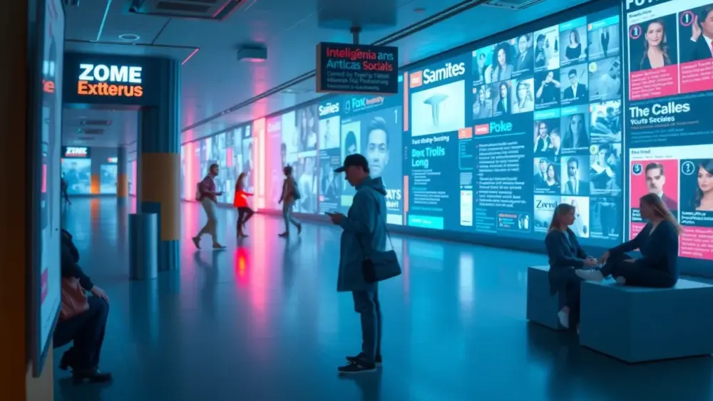 Inteligência artificial nas redes sociais: o que muda mesmo em 2026