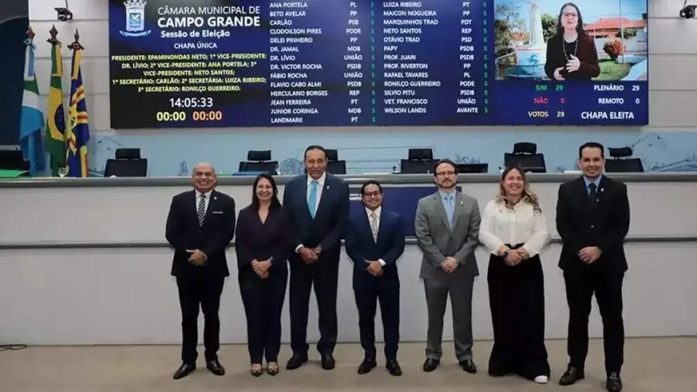 Justiça dá prazo para MP definir nova eleição na Câmara de Campo Grande