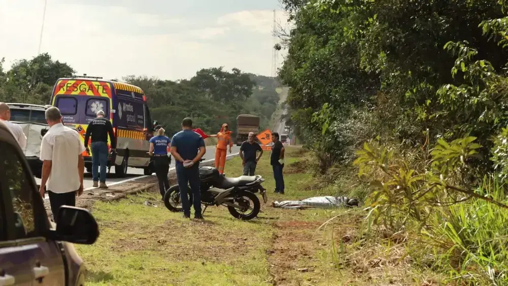Motociclista morre em colisão na BR-163; 2ª vítima em 8 horas